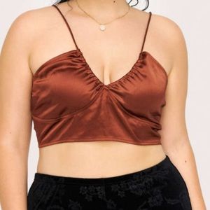 Cider lace up tank top